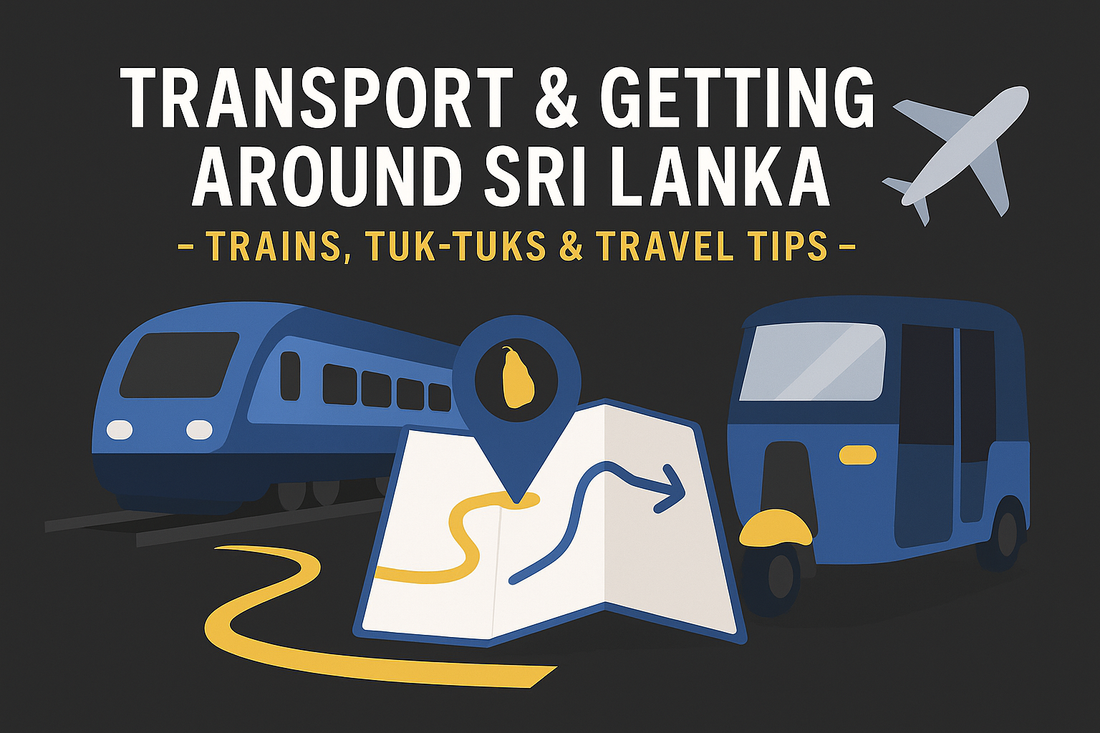 TRANSPORT & GETTING AROUND SRI LANKA — TRAINS, TUK-TUKS & TRAVEL TIPS