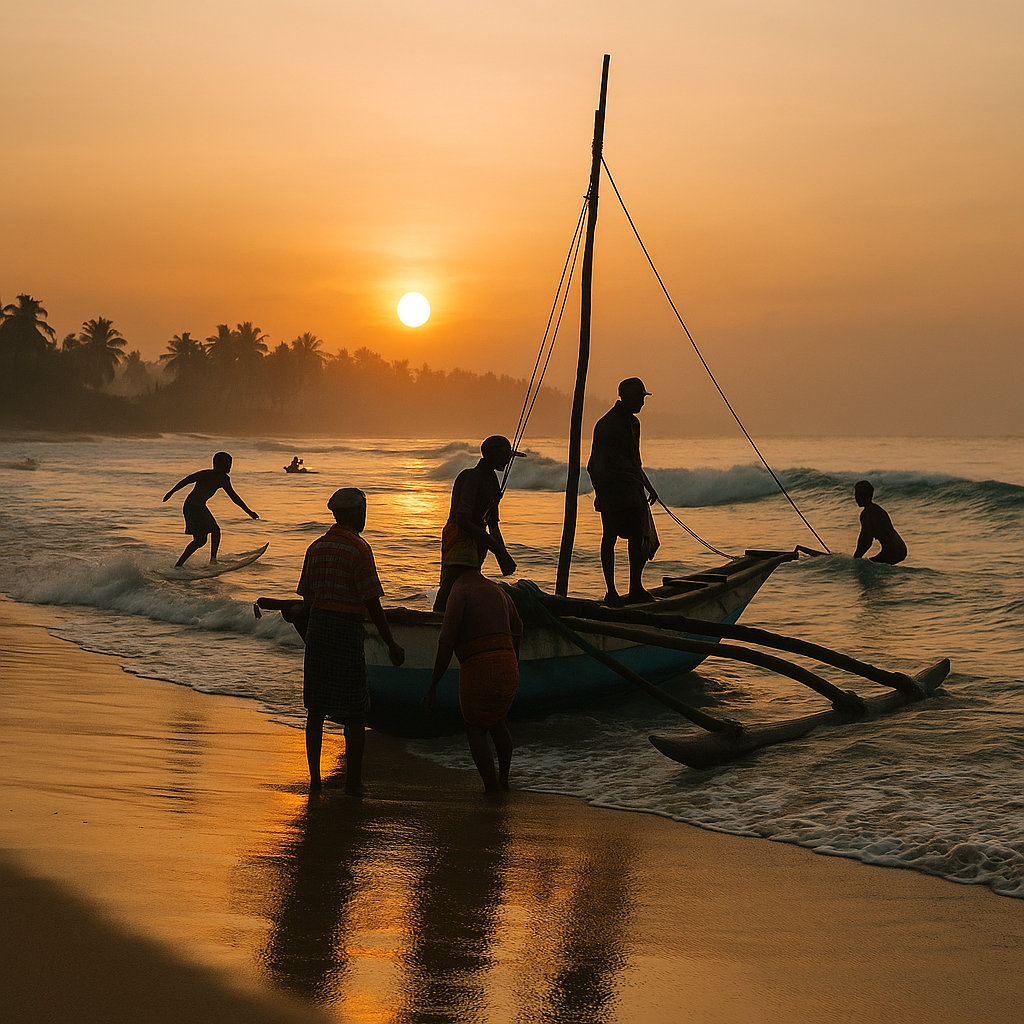 LIFE BY THE OCEAN — COASTAL FAMILIES & SURFERS OF SRI LANKA