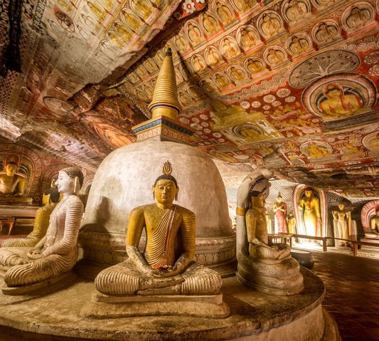 DAMBULLA CAVE TEMPLE - දඹුල්ල ගුහා විහාරය - தம்புள்ள குகை கோவில்